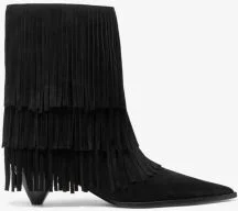Jayla Suede Fringed Ankle Boot - Image 2
