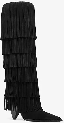 Jayla Suede Fringed Boot