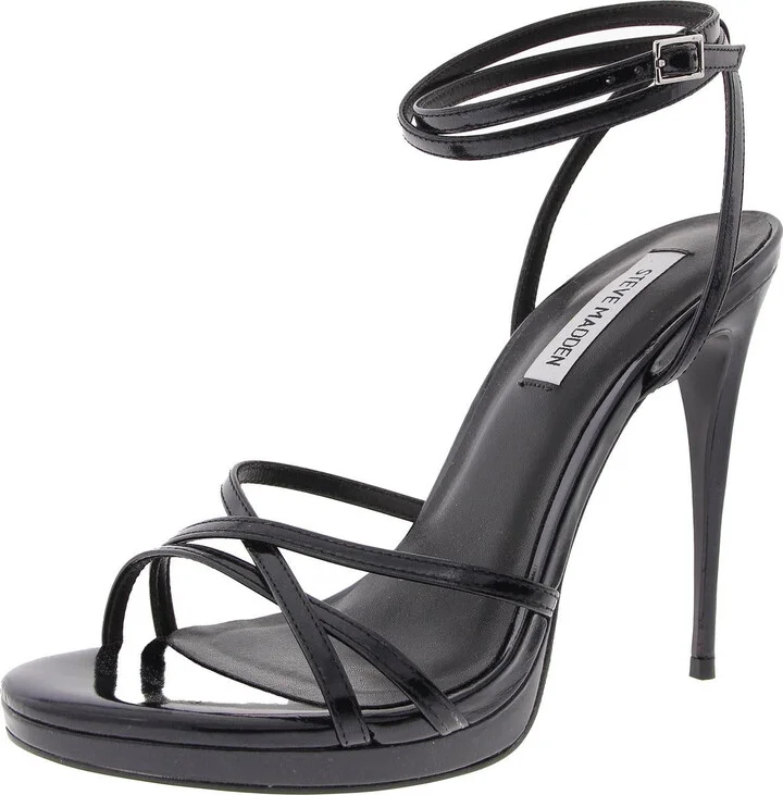 Jayla Womens Adjustable Leather Heels