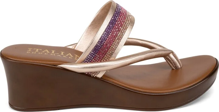 Jaylin Pavé Crystal Wedge Sandal - Image 4