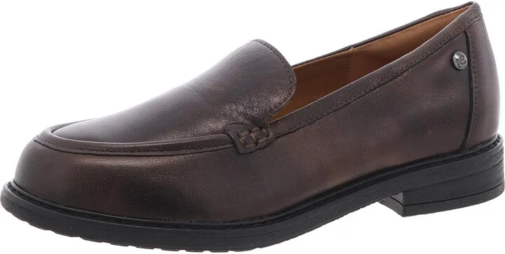 Jaylin Womens Leather Slip On Loafers