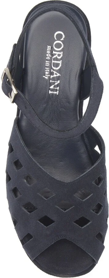 Jaymie Ankle Strap Peep Toe Platform Wedge Sandal - Image 5