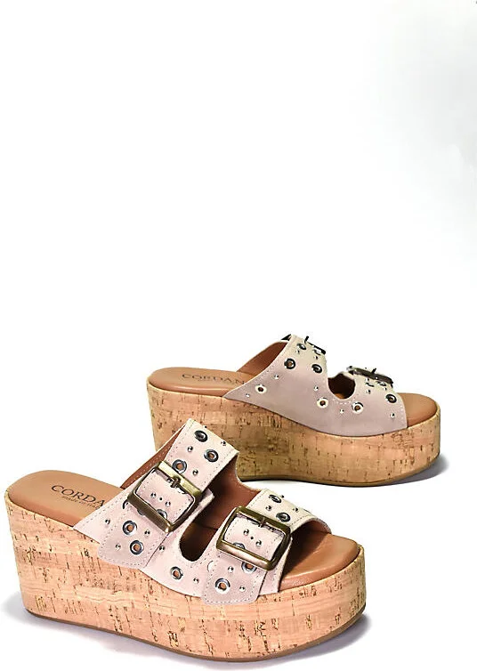 Jayne Cork-Bottom Heels - Image 3
