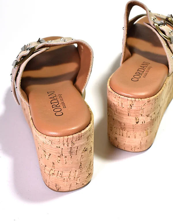Jayne Cork-Bottom Heels - Image 4
