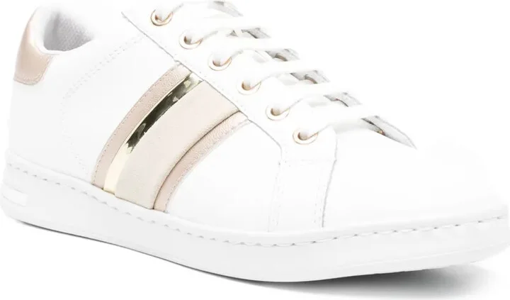 Jaysen leather panelled lace-up sneakers - Image 2