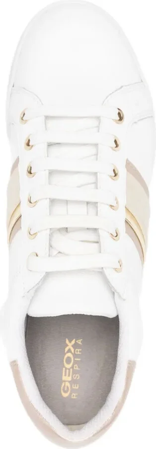 Jaysen leather panelled lace-up sneakers - Image 4