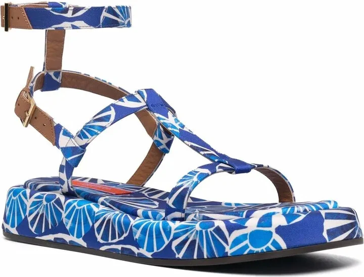 Jazzy seashell-print sandals - Image 2
