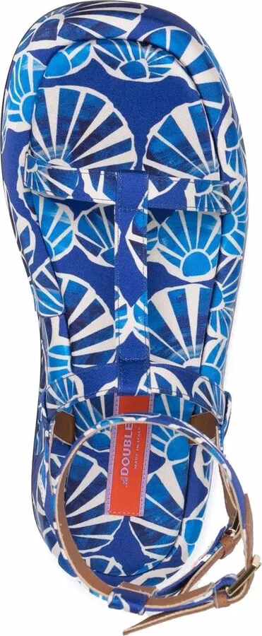 Jazzy seashell-print sandals - Image 4