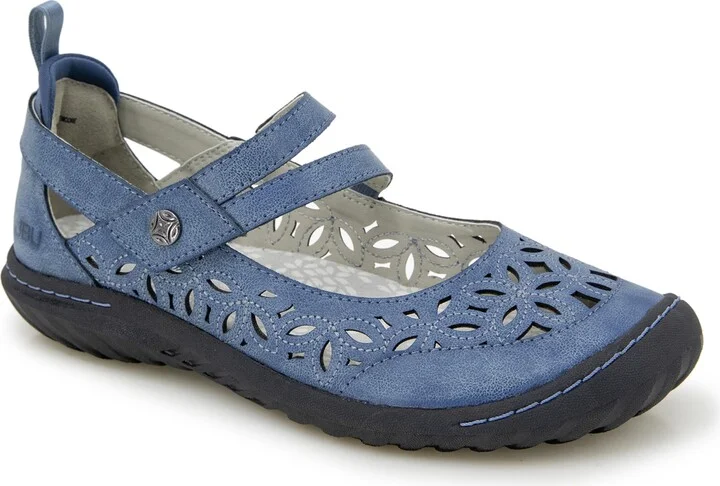 JBU by Jambu Women's Bellerose Encore Mary Jane Flat