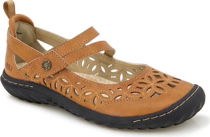 JBU by Jambu Women's Bellerose Encore Mary Jane Flat