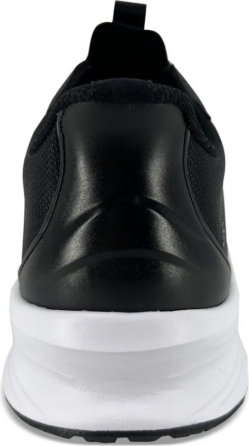Jbu Men's Dash Touch-Less Slip-On Sneakers - Black/White - Image 3
