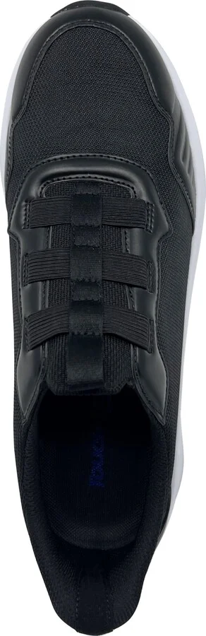 Jbu Men's Dash Touch-Less Slip-On Sneakers - Black/White - Image 5