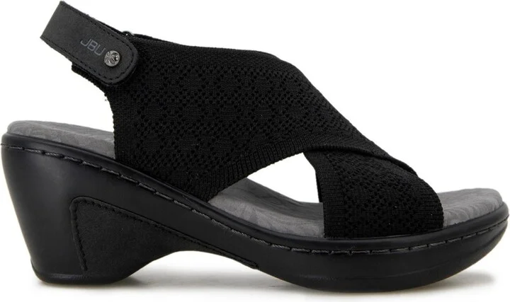 Jbu Women's Alyssa Wedge Sandals - Image 2
