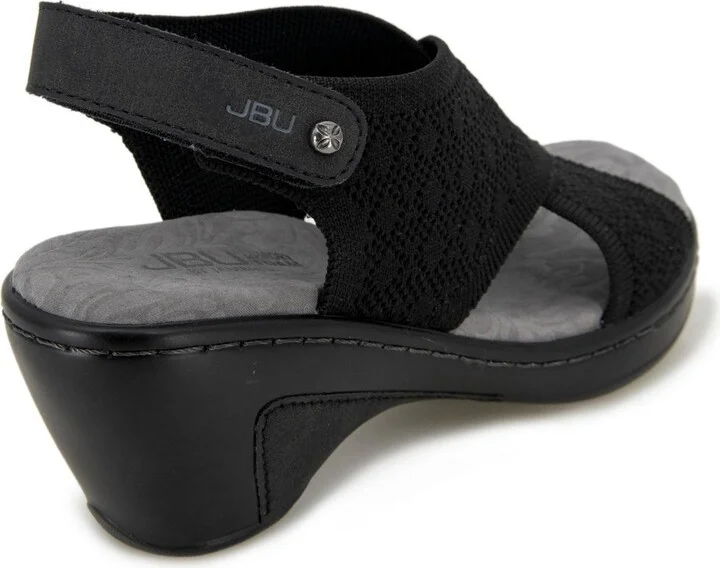 Jbu Women's Alyssa Wedge Sandals - Image 3