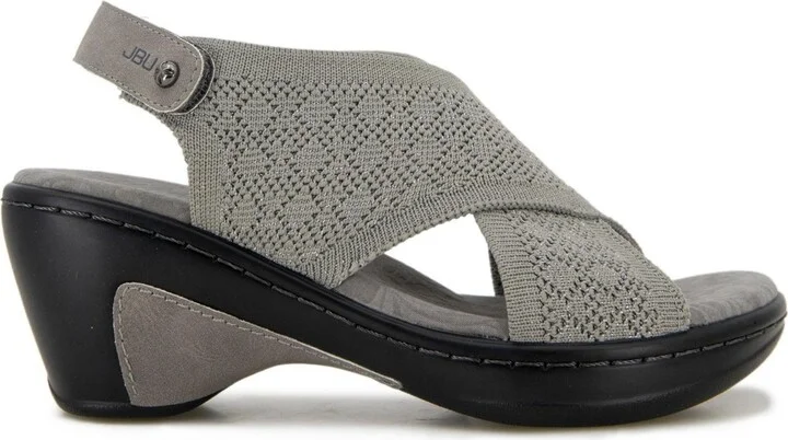Jbu Women's Alyssa Wedge Sandals - Image 7