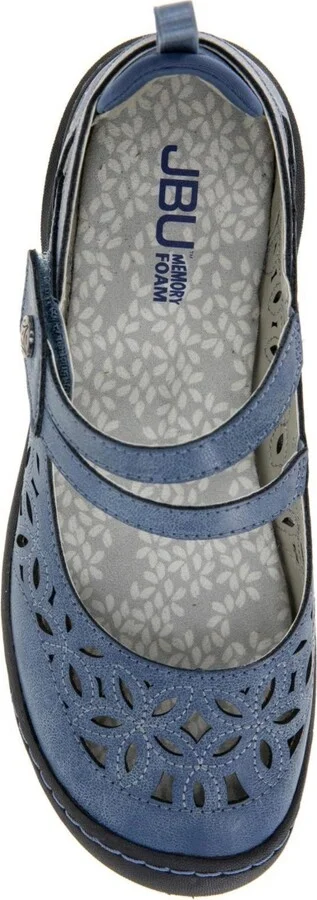 Jbu Women's Bellerose Encore Casual Mary Jane Flats - Image 11