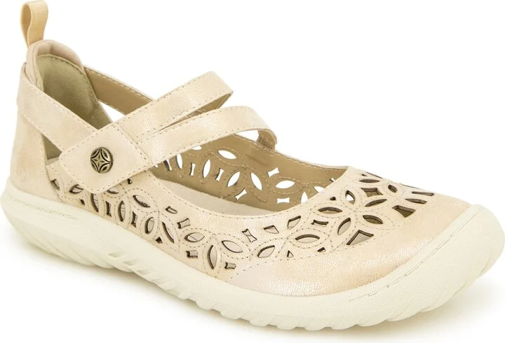 Jbu Women's Bellerose Encore Casual Mary Jane Flats