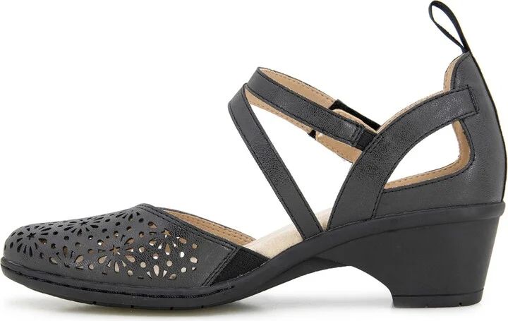 Jbu Women's Bethany Mary Jane Heel Shoe - Image 3