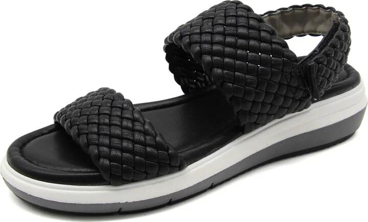 Jbu Women's Leila Wedge Sandal - Grey/Silver - Image 11