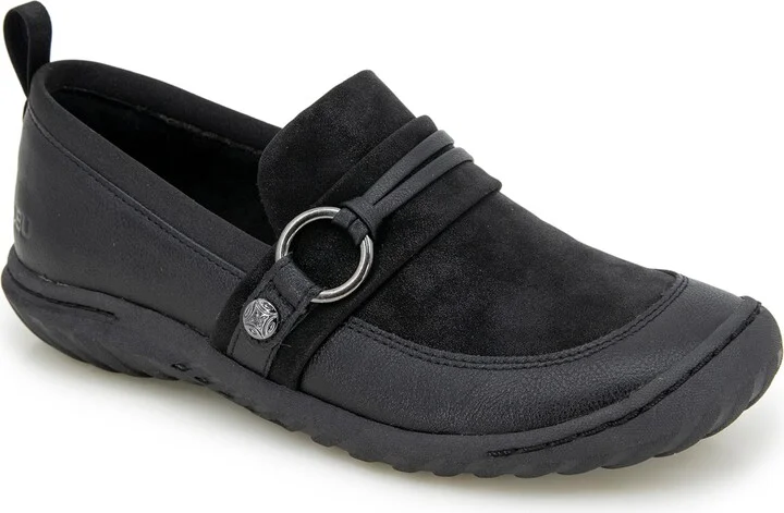 JBU Women's Phoebe Slip On Fashion Comfort Loafer Flat