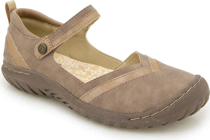 JBU Women's Raven Fashion Comfort Casual Classic Mary Jane Flat