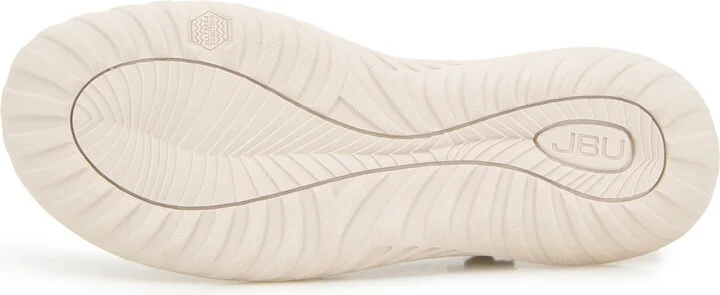 Jbu Women's Raven Round Toe Flats - Light Tan, Shimmer - Image 4