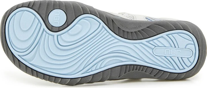Jbu Women's Regional Water-Ready Strappy Sandal Flats - Light Grey/Stone Blue - Image 5