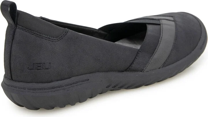 Jbu Women's Salma Casual Closed Shoe - Black/Shimmer - Image 2