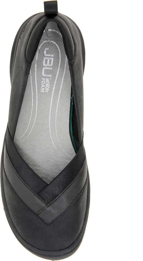 Jbu Women's Salma Casual Closed Shoe - Black/Shimmer - Image 4