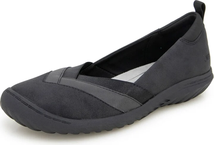Jbu Women's Salma Casual Closed Shoe - Black/Shimmer - Image 6