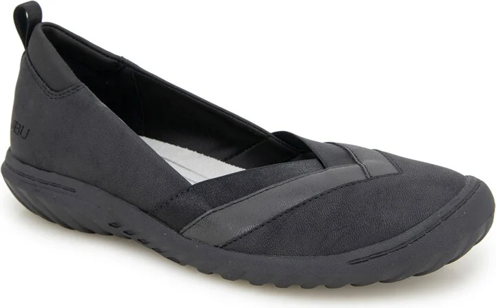 Jbu Women's Salma Casual Closed Shoe - Black/Shimmer