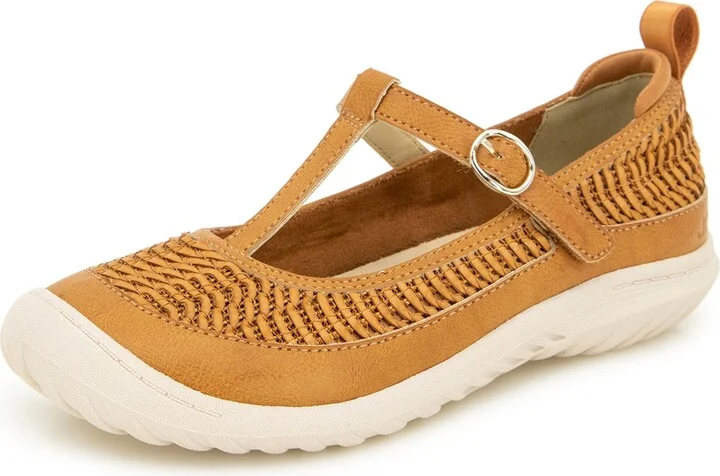 Jbu Women's Summer Mary Jane Flat Shoe - Image 8
