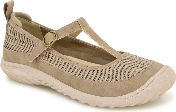 Jbu Women's Summer Mary Jane Flat Shoe