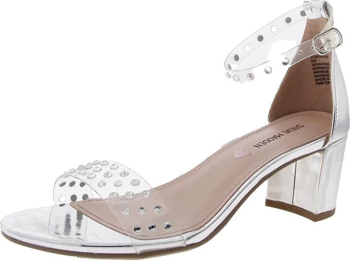 Jcarrson Womens Open Toe Ankle Strap Heel Sandals