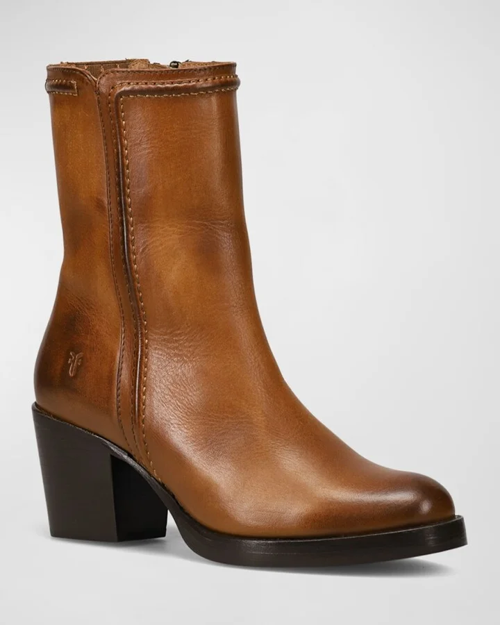 Jean Calfskin Ankle Boots - Image 2