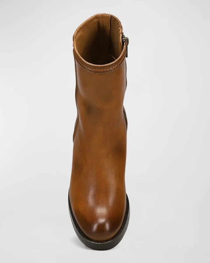 Jean Calfskin Ankle Boots - Image 3