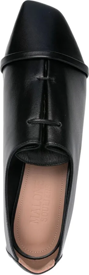 Jean leather oxford shoes - Image 4