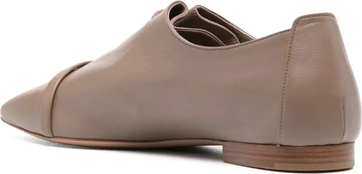 Jean leather oxford shoes - Image 3