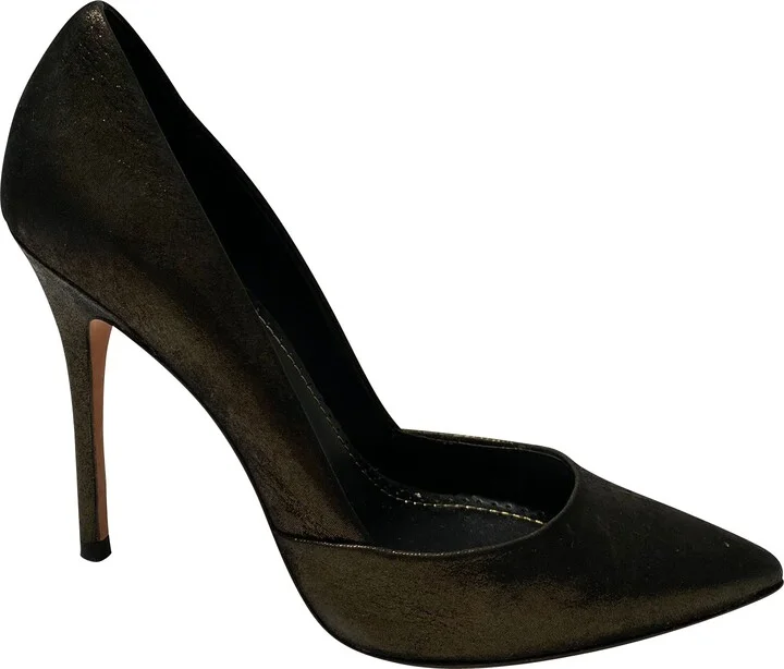 Jean-Michel Cazabat Emma Pumps in Black Leather