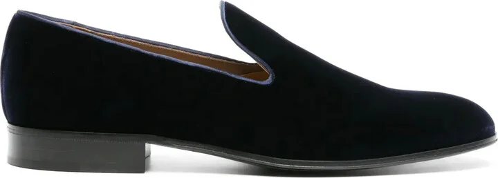 Jean velvet loafers