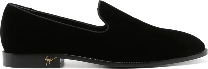 Jean velvet loafers