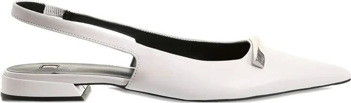 Jeanne slingback flat pumps
