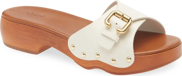 Jeannette Platform Slide Sandal