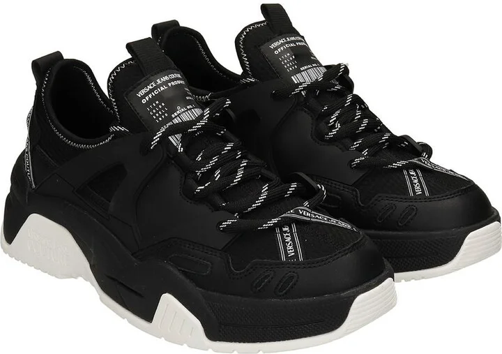 Jeans Black Nylon Men's Sneaker - Image 3