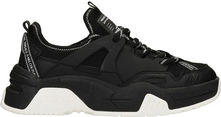 Jeans Black Nylon Men's Sneaker