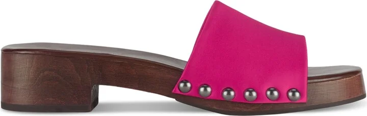 Jeffrey Campbell Cambrie Wooden Platform Slide Sandals - Image 2
