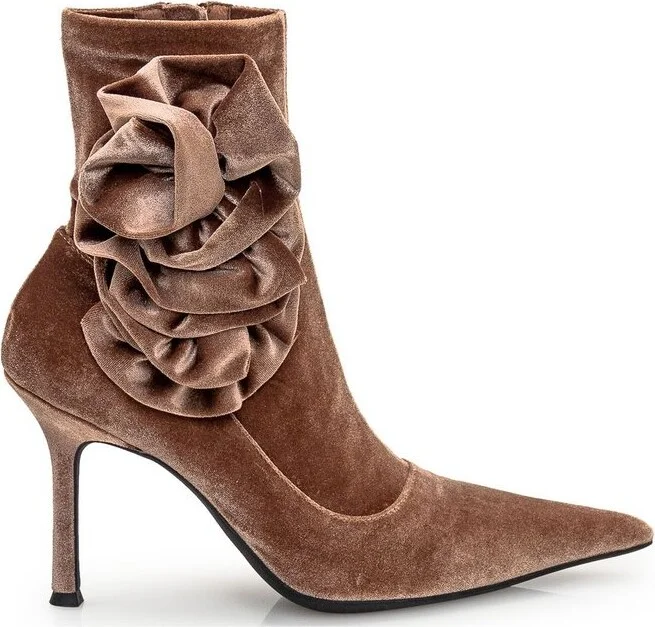 Jeffrey Campbell Floral Ankle Boots