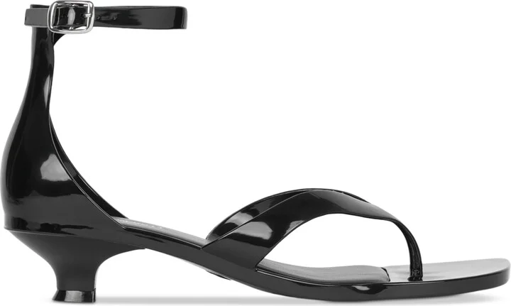 Jeffrey Campbell Gummy Kitten-Heel Jelly Thong Sandals - Image 2