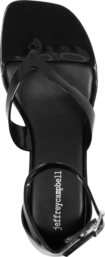 Jeffrey Campbell Gummy Kitten-Heel Jelly Thong Sandals - Image 4