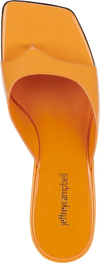 Jeffrey Campbell Honey-Bun Sculpted Demi-Wedge Sandals - Image 4